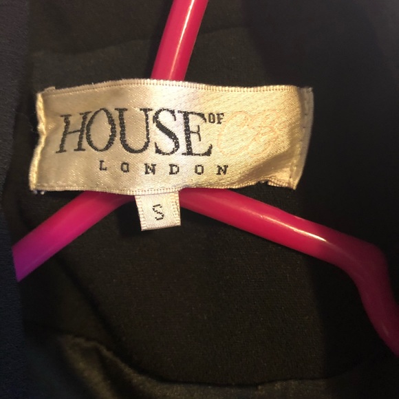 House of CB Draped Tuxedo dress - Picture 3 of 5